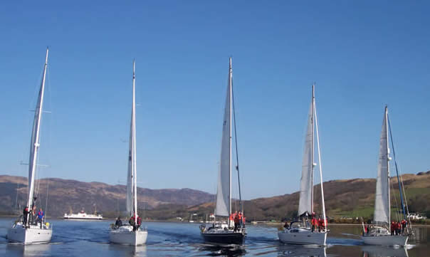 RYA Sailing Courses from ScotSail including Start Yachting, Competent Crew, Day Skipper, Yachtmaster Coastal Skipper and Yachtmaster Offshore