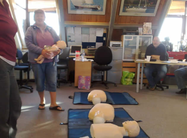 RYA Marine First Aid Courses in 2010 / 2011  from ScotSail at LargsCentre!