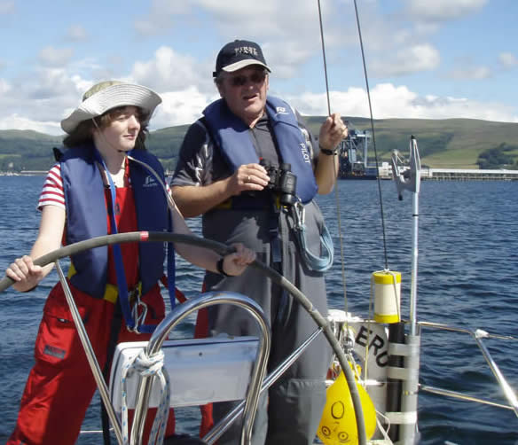 RYA Day Skipper Practical Sailing Courses in Scotland from ScotSail, LargsCentre, Largs Yacht Haven, Firth of Clyde.