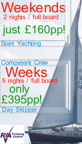 RYA Competent Crew & Day Skipper Courses Scotland